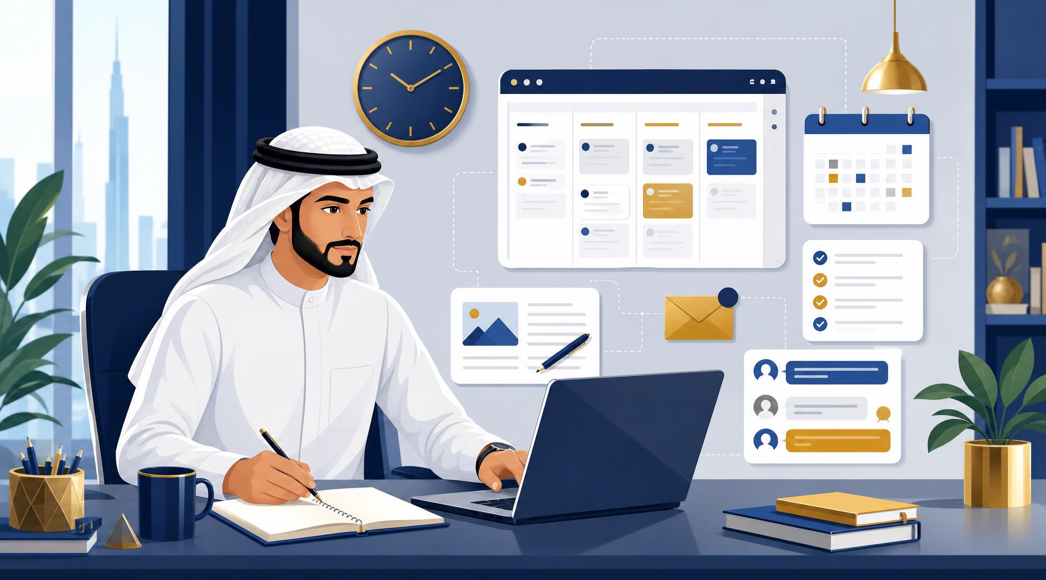 كيف تنظم وقتك عندما تدير مشروعًا إلكترونيًا بمفردك؟
