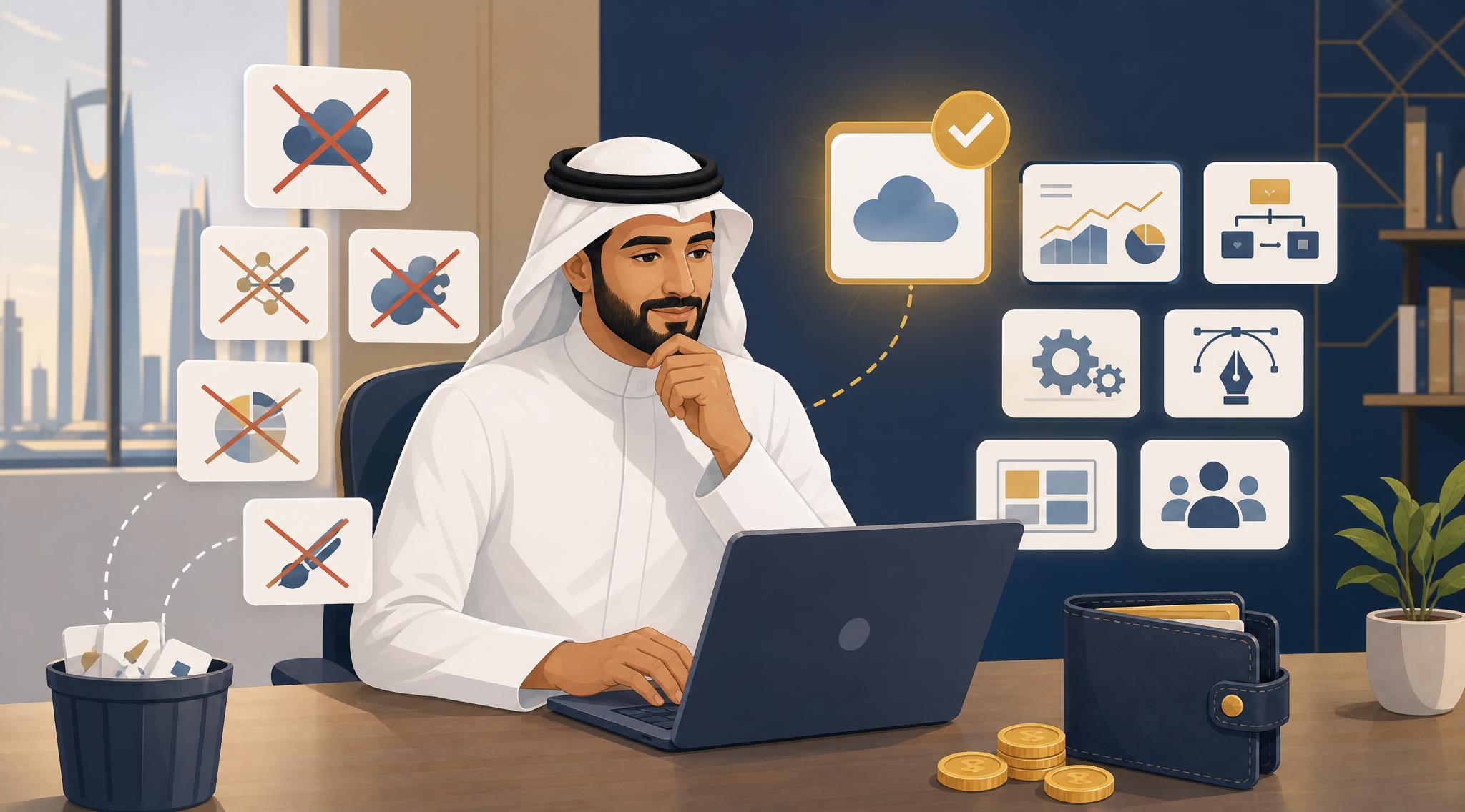 كيف تختار الأدوات الرقمية المناسبة لمشروعك دون إنفاق أموال غير ضرورية؟