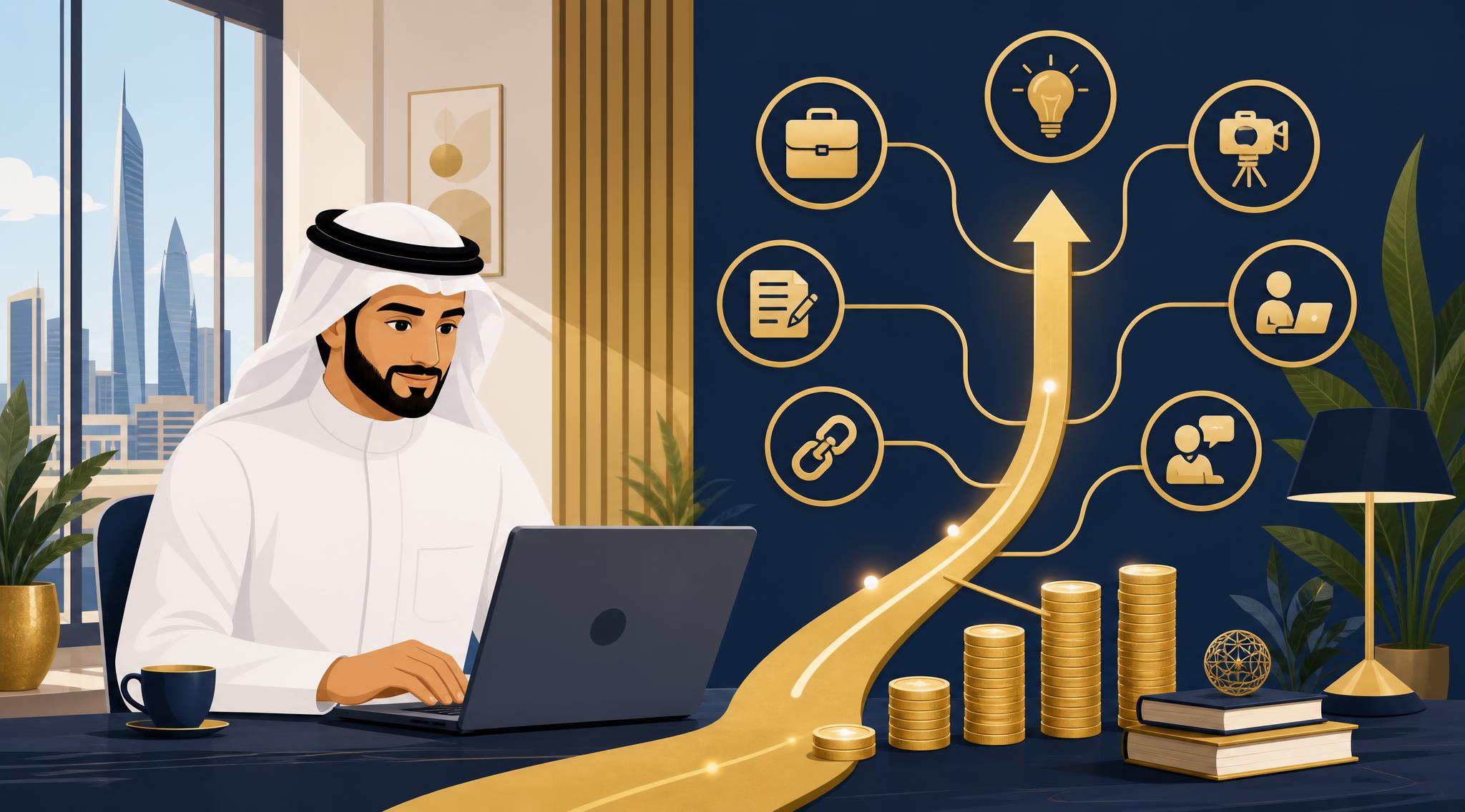 خطة 90 يومًا لأول دخل من الإنترنت: جدول تنفيذ أسبوعًا بأسبوع